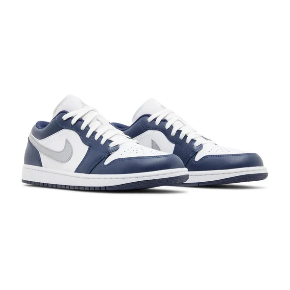 Nike Air Jordan 1 Low Midnight Navy - Resim 3