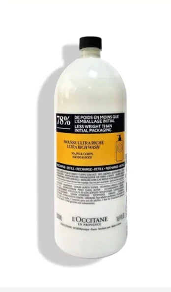 L'occitane Shea El & Vücut Sabunu Eko-Yedek 500 ml ürün görseli 1