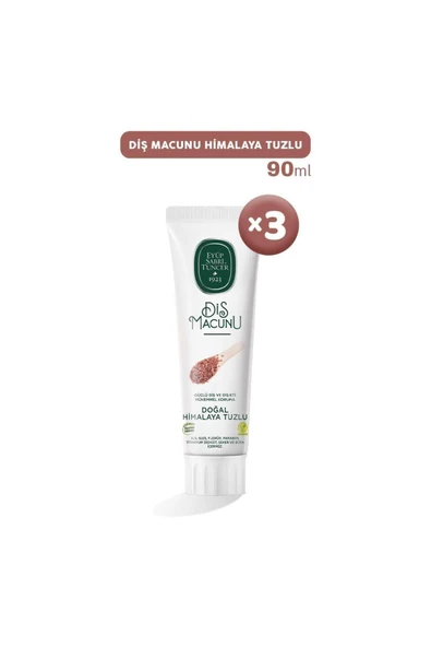 Eyüp Sabri Tuncer Diş Macunu Himalaya Tuzlu 90 Ml X 3 ürün görseli 1