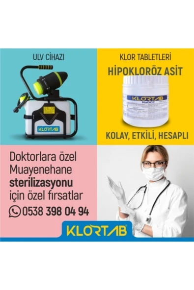 Klortab Nadcc 3,4 Gr X 200 Tablet - Resim 5
