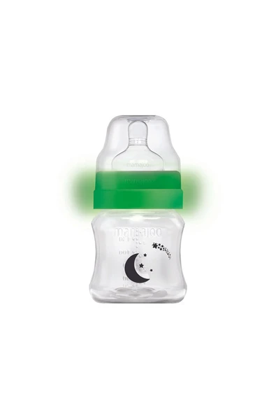Mamajoo Karanlıkta Parlayan Yavaş Akış Antikolik PP Biberon 160 ml ürün görseli 1
