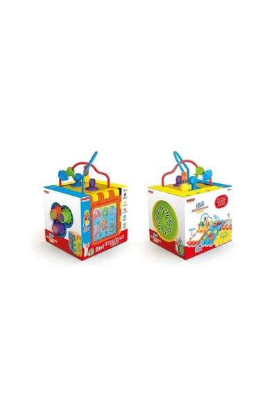 DOLU OYUNCAK 5092 2 In 1 Eğitici Küp Ve Puzzle ürün görseli 1