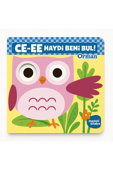 ela777 Ce-ee Haydi Beni Bul! - Orman Kitap Eğlenceli Bebek kitabı ürün görseli 1