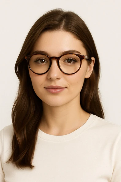 ela777 Kadın Erkek Unisex Mavi Işık Korumalı Uv 400 Leopar Desenli ürün görseli 1