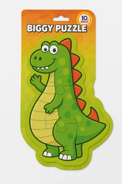 ela777 Büyük Boy Dinazorlu Puzzle Yapboz Big Puzzle Biggy Puzzle ürün görseli 1