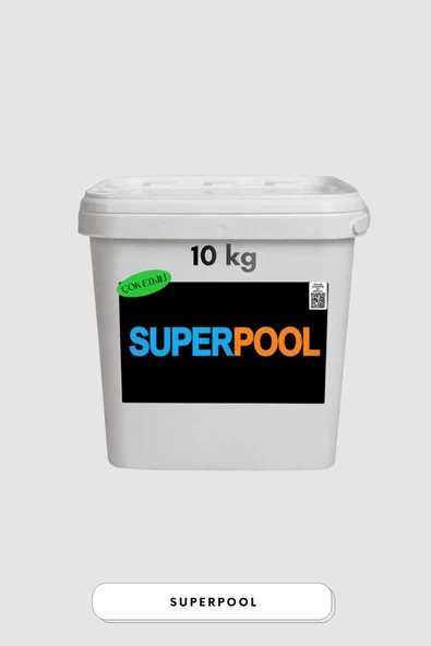 Spp Superpool Superchlor 90 Tb Çok Fonksiyonlu 3 Etkili Tablet Klor 10 Kg ürün görseli 1