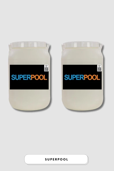 Spp Superpool Superchlor 90 Toz Klor 90 Gr 50 Kg Havuz Kimyasalı ürün görseli 1
