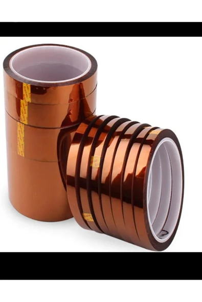 Kapton Bant 15mm 30m Yüksek Isıya Dayanıklı Yanmaz Bant ürün görseli 1