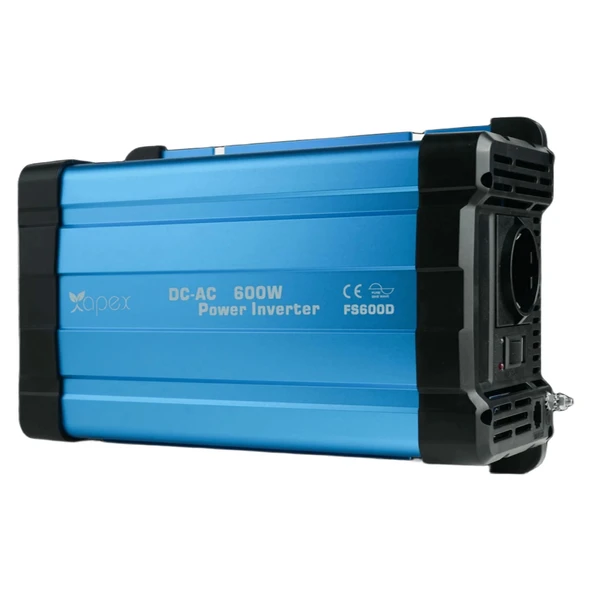 Apex 12V 600W Tam Sinüs İnverter - Resim 3