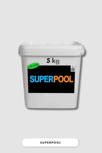 Spp Superpool Superchlor 90 Tb Çok Fonksiyonlu 3 Etkili Tablet Klor 5 Kg ürün görseli 1