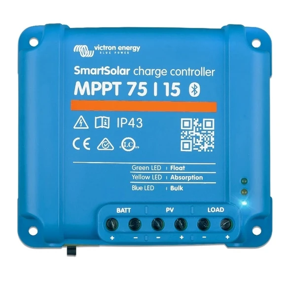 Victron SmartSolar 75/15 15A MPPT Solar Şarj Cihazı ( Dahili Bluetooth ) ürün görseli 1