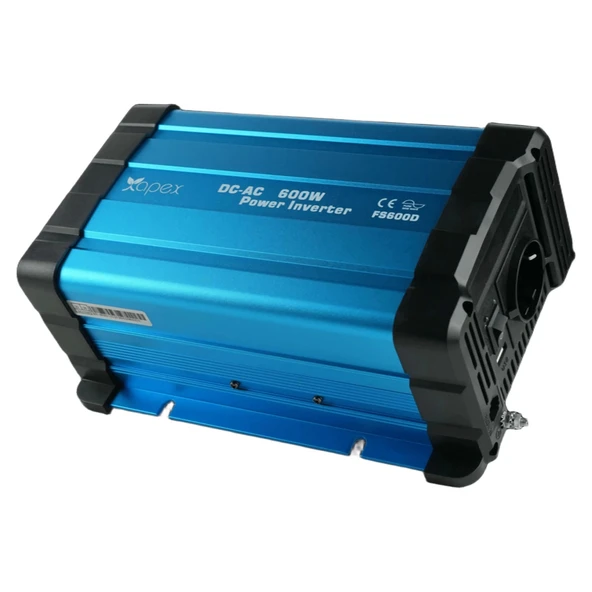 Apex 12V 600W Tam Sinüs İnverter ürün görseli 1