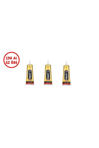 MY BİLİŞİM T-8000 110ml Yapıştırıcı 3 Adet ürün görseli 1