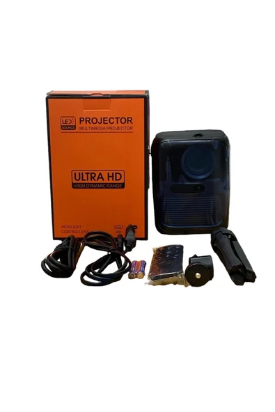 Ld Teknoloji  MULTIMEDİA ANDROİD PROJECTOR SİYAH ürün görseli 1