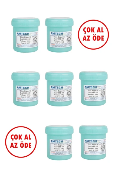 MY BİLİŞİM Amtech Flux Krem-pastalı-onarımlı Servis Lehim Nc-559-asm 7 Adet ürün görseli 1