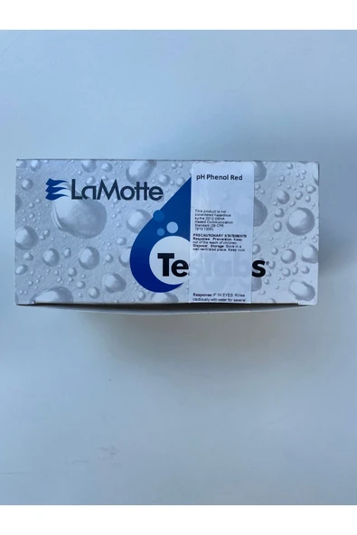 Lamotte Havuz Suyu Ph Test Tableti 1000 Ölçüm Phenol Red ürün görseli 1