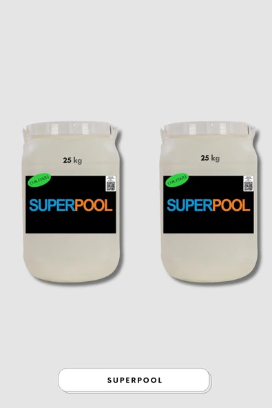 Spp Superpool Superchlor 90 Tb Çok Fonksiyonlu 3 Etkili Tablet Klor 50 Kg ürün görseli 1