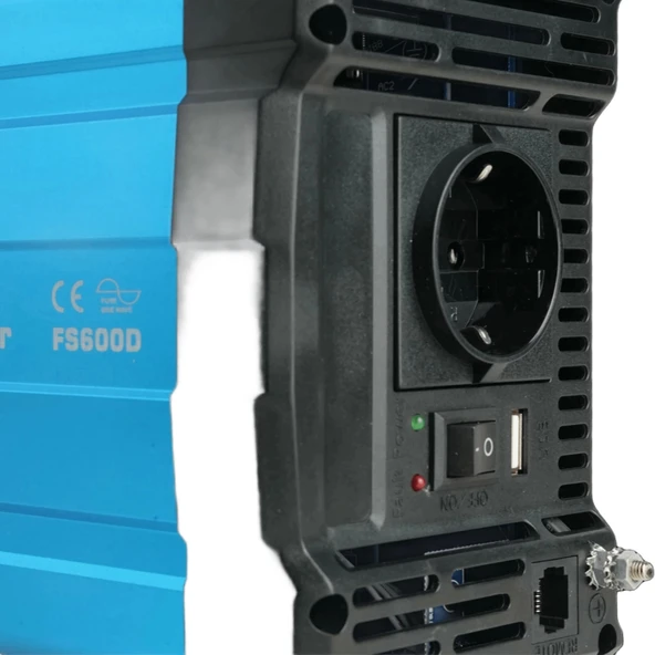 Apex 12V 600W Tam Sinüs İnverter - Resim 7