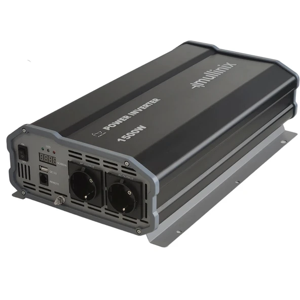 Mullinix 12V 1500W Tam Sinüs İnverter ürün görseli 1
