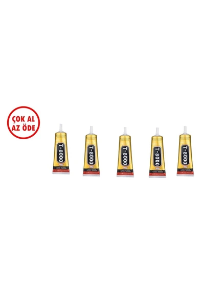 MY BİLİŞİM T-8000 110ml Yapıştırıcı 5 Adet ürün görseli 1