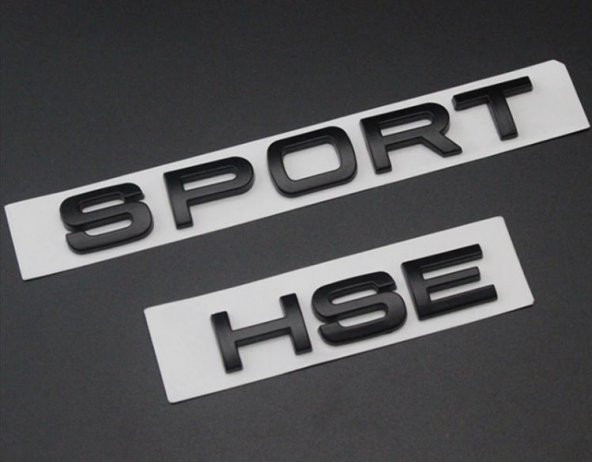 RANGE ROVER SPORT HSE YAZI-ARMA SİYAH ürün görseli 1