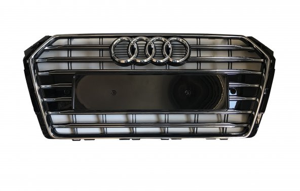 AUDİ A4 B9 S4 (S LİNE) KROM SİYAH PANJUR 2016+ ürün görseli 1