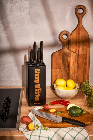 Emsan Sharp Master 6 Parça Bıçak Seti - Resim 6
