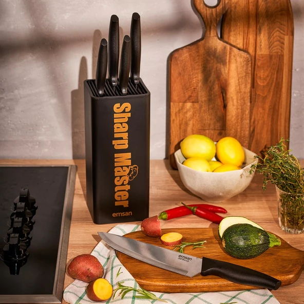 Emsan Sharp Master 6 Parça Bıçak Seti ürün görseli 1