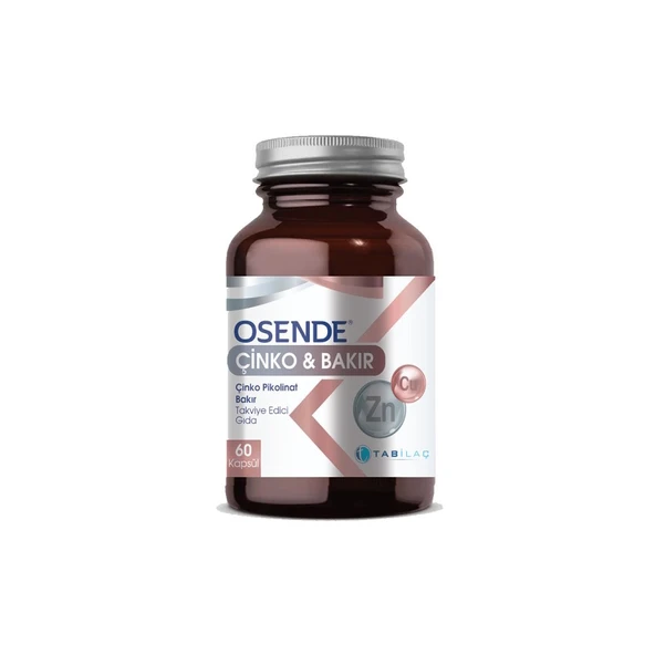 Osende Çinko & Bakır 60 Kapsül ürün görseli 1