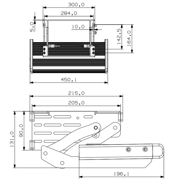 Bustronic Pickpath 455mm Katlanır Çekme Karavan Basamağı - Resim 5
