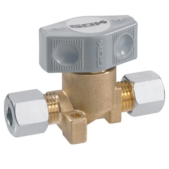 Gok CF8 8mm Karavan Tekli Gaz Vanası ürün görseli 1