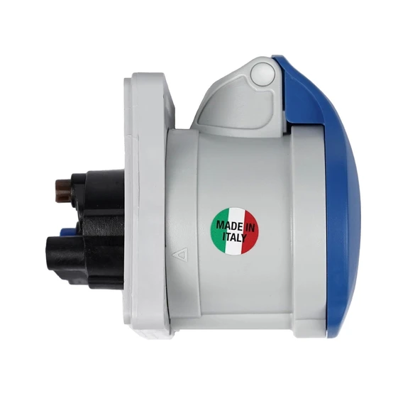 Fantom 71085 IP44 2P+E 16A 230V Kapaklı Karavan Enerji Prizi - Resim 5