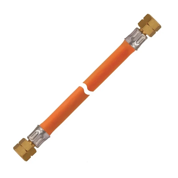 GOK G1/4 - G1/4 80cm Bakır Boru Bağlantılı 10 Bar Gaz Hortumu ürün görseli 1