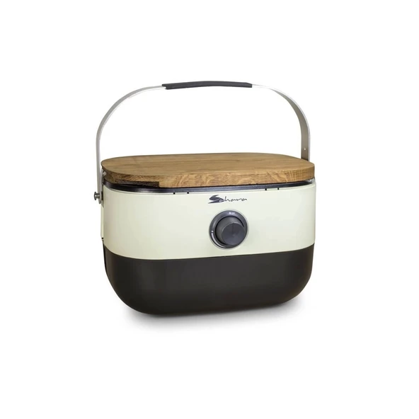 Aygaz OutdoorChef Portatif Sahara Krem Mini Barbekü ürün görseli 1