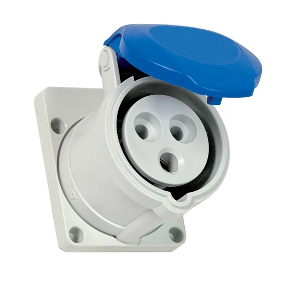 Fantom 71085 IP44 2P+E 16A 230V Kapaklı Karavan Enerji Prizi ürün görseli 1