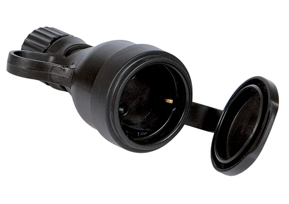 Fantom WaterProof IP44 Kauçuk Kapaklı Dişi Priz Başlığı ürün görseli 1