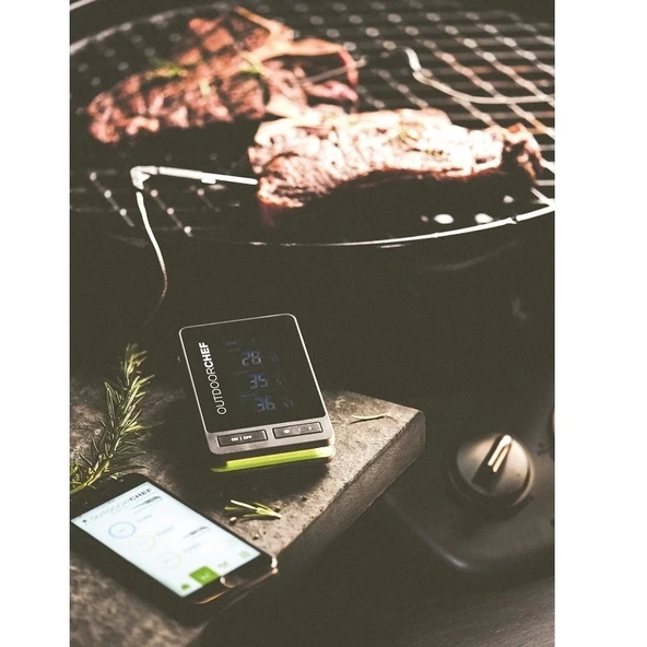 OutdoorChef Gurme Bluetoothlu Termometre - Pro - Resim 2