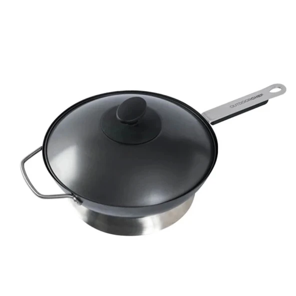 OutdoorChef Gurme Barbekü Wok - Resim 2