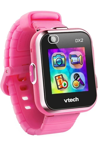 Orqinel Vtech 193853 Kidizoom Dual Camera Smart Watch akıllı saat, pembe, 1,5 x 4,6 x 22,4 cm ürün görseli 1