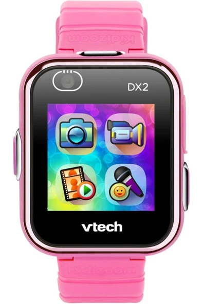 Orqinel Vtech 193853 Kidizoom Dual Camera Smart Watch akıllı saat, pembe, 1,5 x 4,6 x 22,4 cm - Resim 2