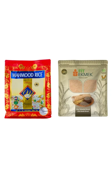 Mahmood Rıce 1121 Basmati Pirinç 900 gr ve Chia Lavaş Ekmeği 300gr ürün görseli 1