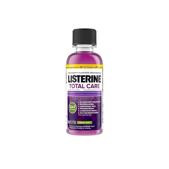 Listerine Total Care 6in1 Fresh Mint 95 ml Ağız Bakım Suyu ürün görseli 1