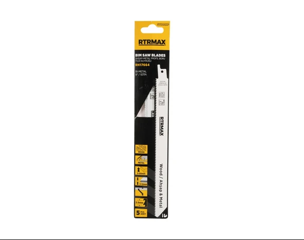 RH17664 Ahşap - Metal Profil Boru Tilki Kuyruğu - S1122HF Model 225 mm - 5 Adet ürün görseli 1