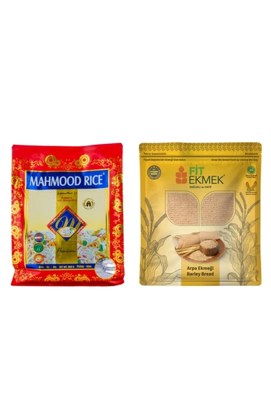 Mahmood Rıce 1121 Basmati Pirinç 900 gr ve Arpa Lavaş Ekmeği 300gr ürün görseli 1