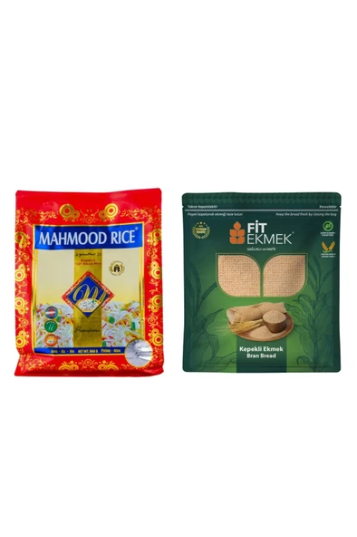 Mahmood Rıce 1121 Basmati Pirinç 900 gr ve fit Kepekli Lavaş Ekmeği 300gr ürün görseli 1
