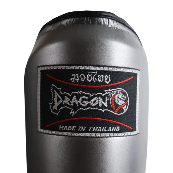 DragonDo DRGN-T52 Hakiki Deri Kaval Koruyucu Gri Kick Boks Kaval Koruyucu ürün görseli 1