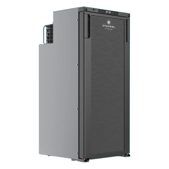 EvaCool Eva Berlin 90Lt 12-24V Sabit Kompresörlü Karavan Buzdolabı ürün görseli 1