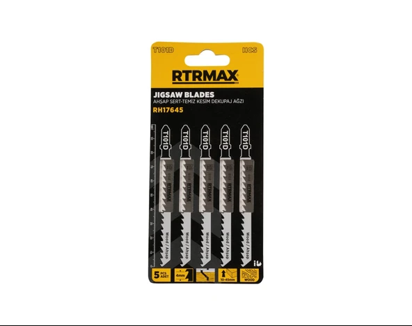 RH17645 Ahşap Sert - Temiz Kesim Dekupaj Ağzı - T101D Model 100 mm - 5 Adet ürün görseli 1