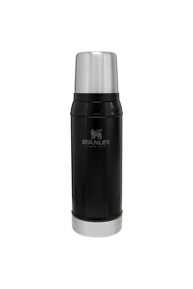 Stanley Klasik Vakumlu Paslanmaz Çelik Termos Siyah 0.75 Lt ürün görseli 1