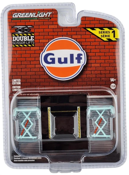 Greenlight Gulf Double Scissor Lifts 1/64 ürün görseli 1